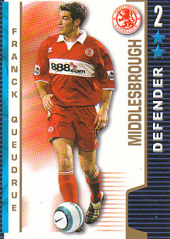 Franck Queudrue Middlesbrough 2004/05 Shoot Out #237